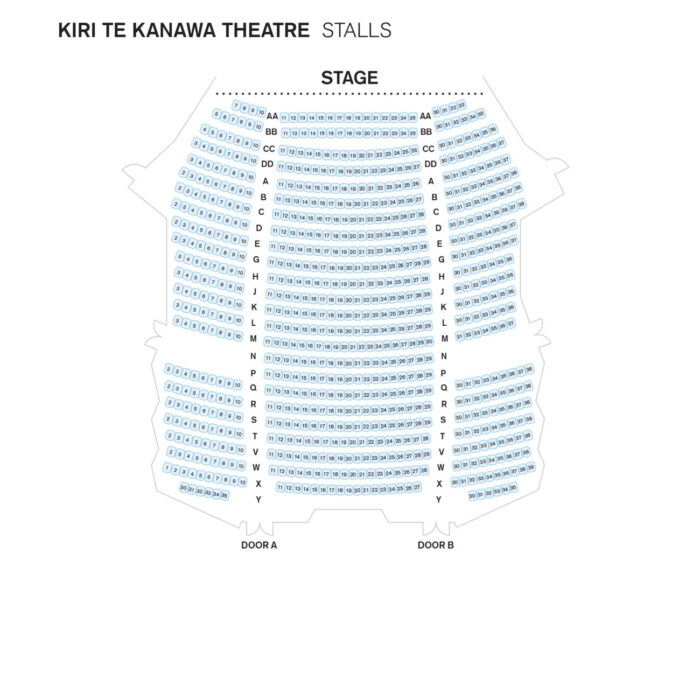 Apo Kiri Te Kanawa Seating Plan May22 Stalls